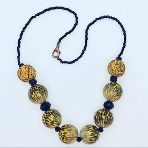 Chunky Beaded Necklace, Wild About Fall collection